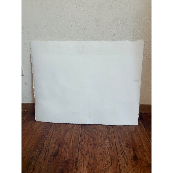 Watercolor Painting Of Autumn Forest Scene Bear landscape nature Textured Paper - Picture 6 of 6